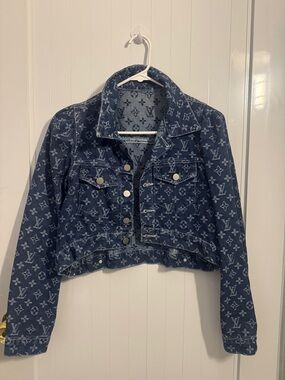 Louis Vuitton Monogram Denim Trucker Jacket - Indigo